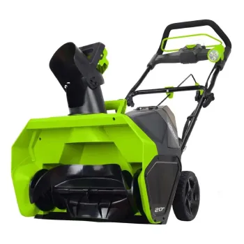 Изображение товара Аккумуляторный снегоуборщик Greenworks GD40SB бесщеточный 51 см Китай Изображение товара Аккумуляторный снегоуборщик Greenworks GD40SB бесщеточный 51 см Китай