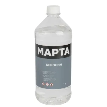 Изображение товара Керосин Марта 1 л для разбавления и очистки строительных материалов Изображение товара Керосин Марта 1 л для разбавления и очистки строительных материалов