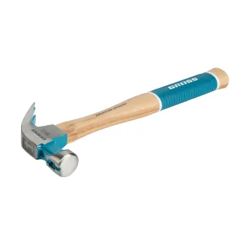 Изображение товара Молоток-гвоздодёр 450 гр с обрезиненной рукояткой и магнитом Gross Изображение товара Молоток-гвоздодёр 450 гр с обрезиненной рукояткой и магнитом Gross
