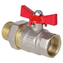 Кран шаровый cо сгоном TEBO ВР-НР 1/2" бабочка_1