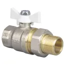 Кран шаровый со сгоном TEBO ВР-НР 1/2" бабочка_1