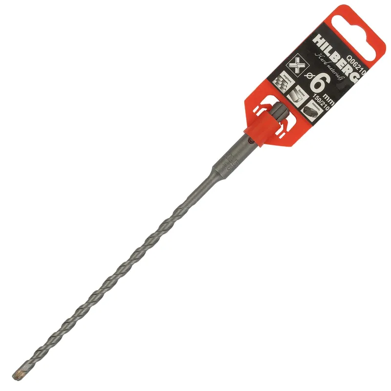 Бур SDS+ 6х150/210мм Quadro Hilberg_1