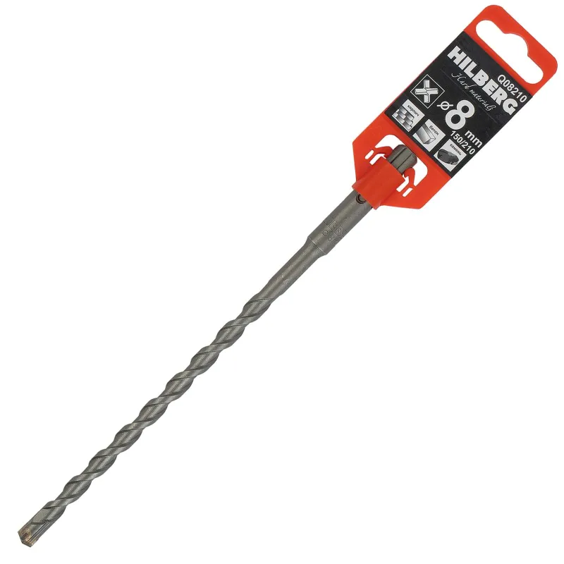 Бур SDS+ 8х150/210мм Quadro Hilberg_1