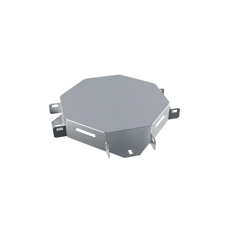 Ответвитель крестообразный 50х100мм для металлических лотков TDM_1