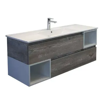 Изображение товара Подвесная тумба Comforty Турин 120М с раковиной 9120E бежевый Изображение товара Подвесная тумба Comforty Турин 120М с раковиной 9120E бежевый