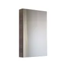 Зеркало шкаф Comforty Дуэт 50 дуб темно коричневый_2