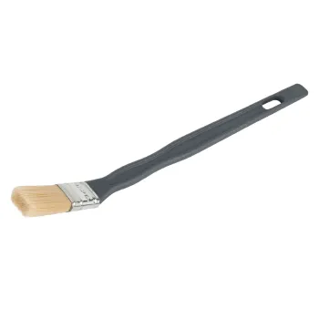 Изображение товара Кисть радиаторная 25 мм универсальная искусственная щетина пластиковая ручка Марта Изображение товара Кисть радиаторная 25 мм универсальная искусственная щетина пластиковая ручка Марта