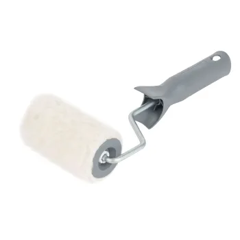 Изображение товара Валик с ручкой 100мм из натурального меха для малярных работ Изображение товара Валик с ручкой 100мм из натурального меха для малярных работ