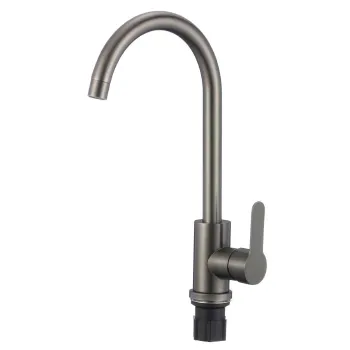 Изображение товара Смеситель для кухни Fmark FS8232Q графит высокая поворотная модель Изображение товара Смеситель для кухни Fmark FS8232Q графит высокая поворотная модель