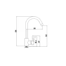 Смеситель для кухни Fmark графит FS8232Q_2