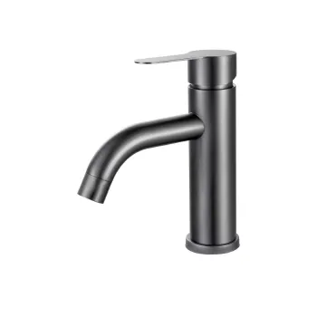 Изображение товара Смеситель для раковины Fmark FS8201Q графит однорычажный нержавеющая сталь Изображение товара Смеситель для раковины Fmark FS8201Q графит однорычажный нержавеющая сталь