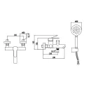 Смеситель для ванны Fmark FS8204H черный_2