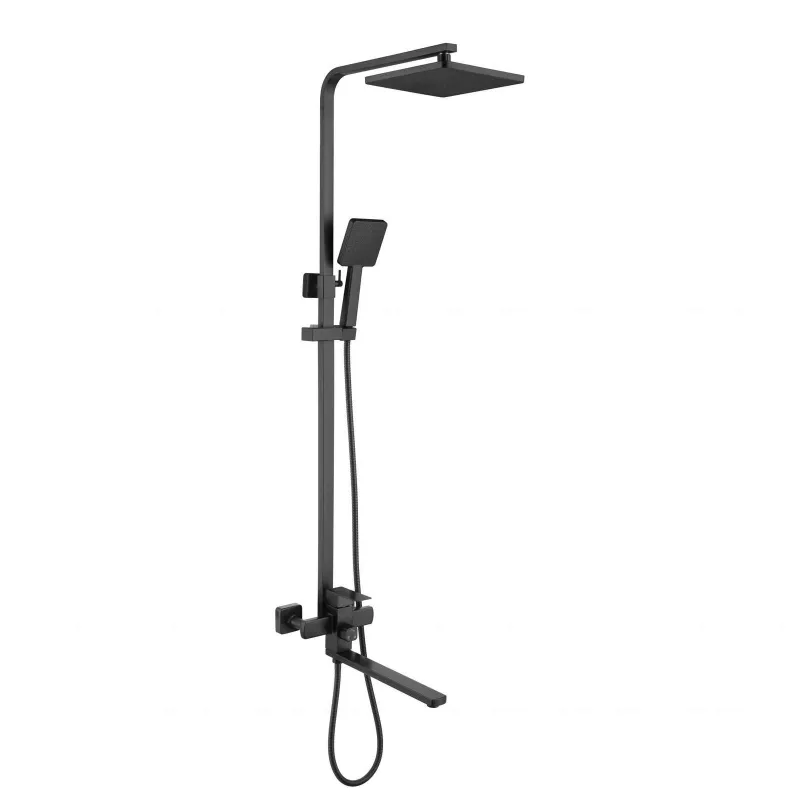 Душевая система с тропическим душем Fmark FS8145-35H черный_1