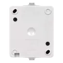 Розетка одноместная накладная с заземлением с крышкой Вуокса серая IP54 TDM_3