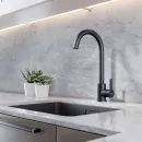 Смеситель для кухни Voda черный K525B_1