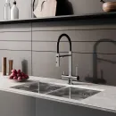 Смеситель для кухни с гибким изливом и подлючением к фильтру Iddis Ace черный/хром ACESBFFI05_2