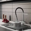 Смеситель для кухни с гибким изливом и подлючением к фильтру Iddis Ace черный/хром ACESBFFI05_3
