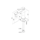 Смеситель для раковины Iddis Parker хром PARSB00I01_3