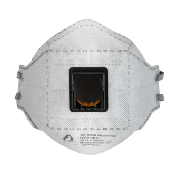 Изображение товара Респиратор с клапаном и угольным слоем Jeta Safety FFP2 трехпанельный Изображение товара Респиратор с клапаном и угольным слоем Jeta Safety FFP2 трехпанельный