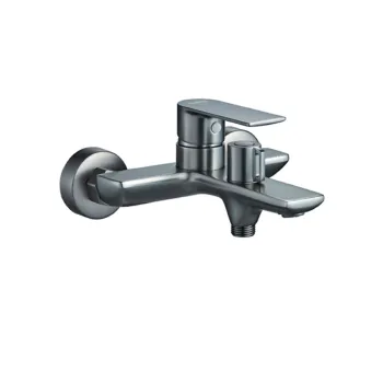 Изображение товара Смеситель для ванны Haiba HB60505-3 из стали с коротким изливом хром Изображение товара Смеситель для ванны Haiba HB60505-3 из стали с коротким изливом хром