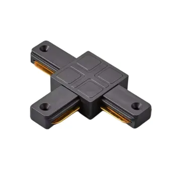 Изображение товара Коннектор JazzWay CT-BL T-образный черный для шинопровода Изображение товара Коннектор JazzWay CT-BL T-образный черный для шинопровода