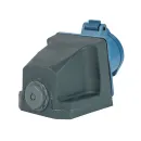 Розетка силовая стационарная 16А 220В IP44 синяя IEK_5