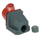 Розетка силовая стационарная 16А 380 В IP44 красная IEK_4