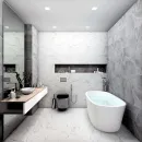 Керамогранит Global Tile Hit 300х600 мм темно-серый_1