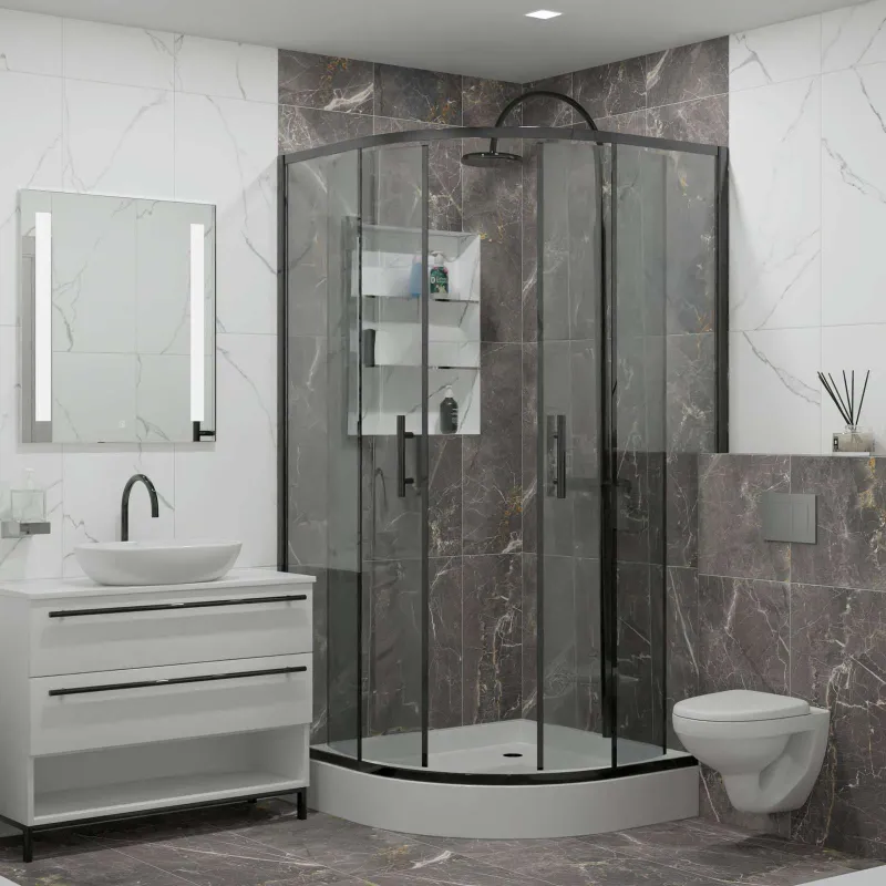Керамогранит Global Tile Crystal 400х800 мм серый_1