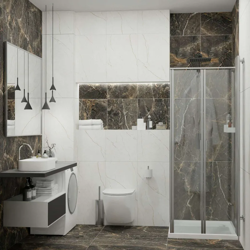 Керамогранит Global Tile Maximus 400х800 мм черный_1