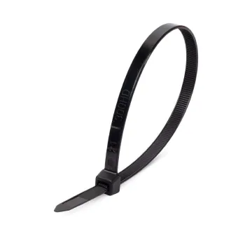Изображение товара Хомут-стяжка нейлоновый 5х300 мм черный 100 шт Fortisflex Изображение товара Хомут-стяжка нейлоновый 5х300 мм черный 100 шт Fortisflex