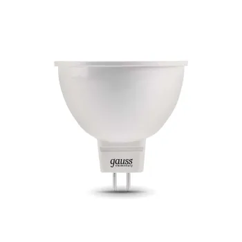 Изображение товара Лампа светодиодная Gauss 9Вт GU5.3 холодный свет 6500K Изображение товара Лампа светодиодная Gauss 9Вт GU5.3 холодный свет 6500K