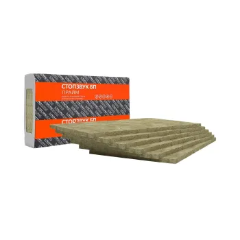 Изображение товара Шумопоглощающая плита ТехноСонус СтопЗвук БП Прайм 1200х600х27 мм для тепло- и звукоизоляции Изображение товара Шумопоглощающая плита ТехноСонус СтопЗвук БП Прайм 1200х600х27 мм для тепло- и звукоизоляции