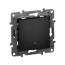 Механизм выключателя одноклавишный с подсветкой Etika антрацит IP20 Legrand_1