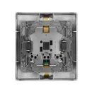 Розетка двухместная с заземлением Etika антрацит IP20 Legrand_3