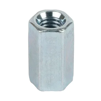 Изображение товара Гайка соединительная M6 DIN6334 100шт от Металлсервис Изображение товара Гайка соединительная M6 DIN6334 100шт от Металлсервис