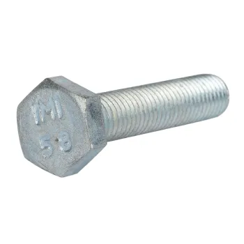 Изображение товара Болт М10х50 DIN933 с шестигранной головкой из оцинкованной стали Изображение товара Болт М10х50 DIN933 с шестигранной головкой из оцинкованной стали