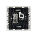 Розетка ТВ+RJ45 5E Forte&Piano белая IP20 IEK_2