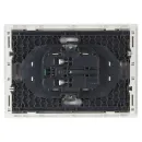 Розетка двухместная с заземлением Forte&Piano белая IP20 IEK_2