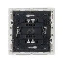 Переключатель проходной одноклавишный Forte&Piano белый IP20 IEK_3
