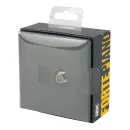 Розетка ТВ+RJ45 6Е Forte&Piano черная IP20 IEK_4