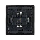 Переключатель проходной одноклавишный Forte&Piano черный IP20 IEK_3