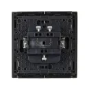 Выключатель двухклавишный Forte&Piano серый IP20 IEK_3