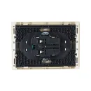 Розетка двухместная с заземлением Forte&Piano ваниль IP20 IEK_2