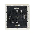 Переключатель перекрестный одноклавишный Forte&Piano ваниль IP20 IEK_3