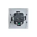 Розетка одноместная с заземлением со шторками и крышкой Forte&Piano сталь IP44 IEK_2