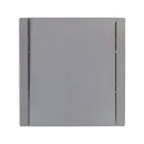 Переключатель проходной одноклавишный Forte&Piano сталь IP20 IEK_2