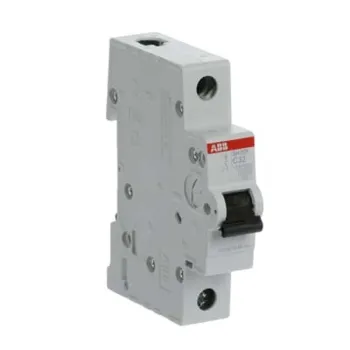 Изображение товара Выключатель автоматический однополюсный C 32А 4.5кА от ABB Изображение товара Выключатель автоматический однополюсный C 32А 4.5кА от ABB