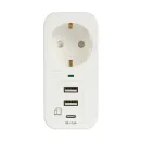 Адаптер сетевой Фотон 4000 Вт с заземлением 2 USB-A + 1 USB-C 2,4А_3