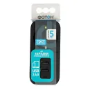 Адаптер сетевой Фотон 4000 Вт с заземлением 2 USB-A + USB-C 2,4А_5